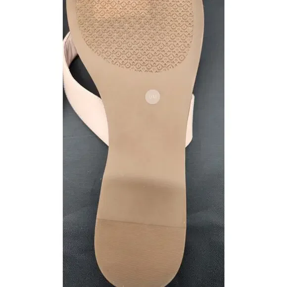 New Tory Burch Benton pink leather thong sandal Size  9 - Picture 12 of 12